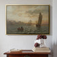 View from the Oslofjord, 1866 - Floater Framed Canvas Print