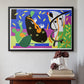 The Sorrows of the King, 1952 - Floater Framed Canvas Print