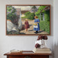 Summer Day in Jyllinge, 1922 - Floater Framed Canvas Print