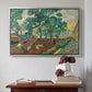 The Garden of Saint-Paul Hospital, 1889 - Floater Framed Canvas Print