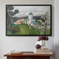 The Blue Villa (La Villa Bleue), c. 1918 - Floater Framed Canvas Print