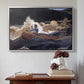 Shooting the Rapids, Saguenay River, 1905-1910 - Floater Framed Canvas Print