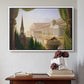 The Architect's Dream, 1840 - Floater Framed Canvas Print
