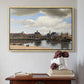View of Delft, c. 1660-1661 - Floater Framed Canvas Print