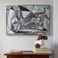 Goat's Skull, Bottle and Candle, 1952 - Floater Framed Canvas Print