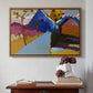 Kochel Straight Street, 1909 - Floater Framed Canvas Print