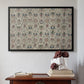 Long Cushion Cover (Printed Textile), c. 1600 - Floater Framed Canvas Print