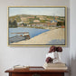 The Riverbank, Les Andelys, 1886 - Floater Framed Canvas Print