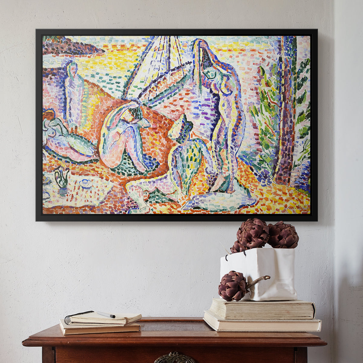 Luxe, Calme et Volupté, 1904 - Floater Framed Canvas Print