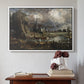 Salisbury Cathedral from the Meadows (Detail), 1831 - Floater Framed Canvas Print