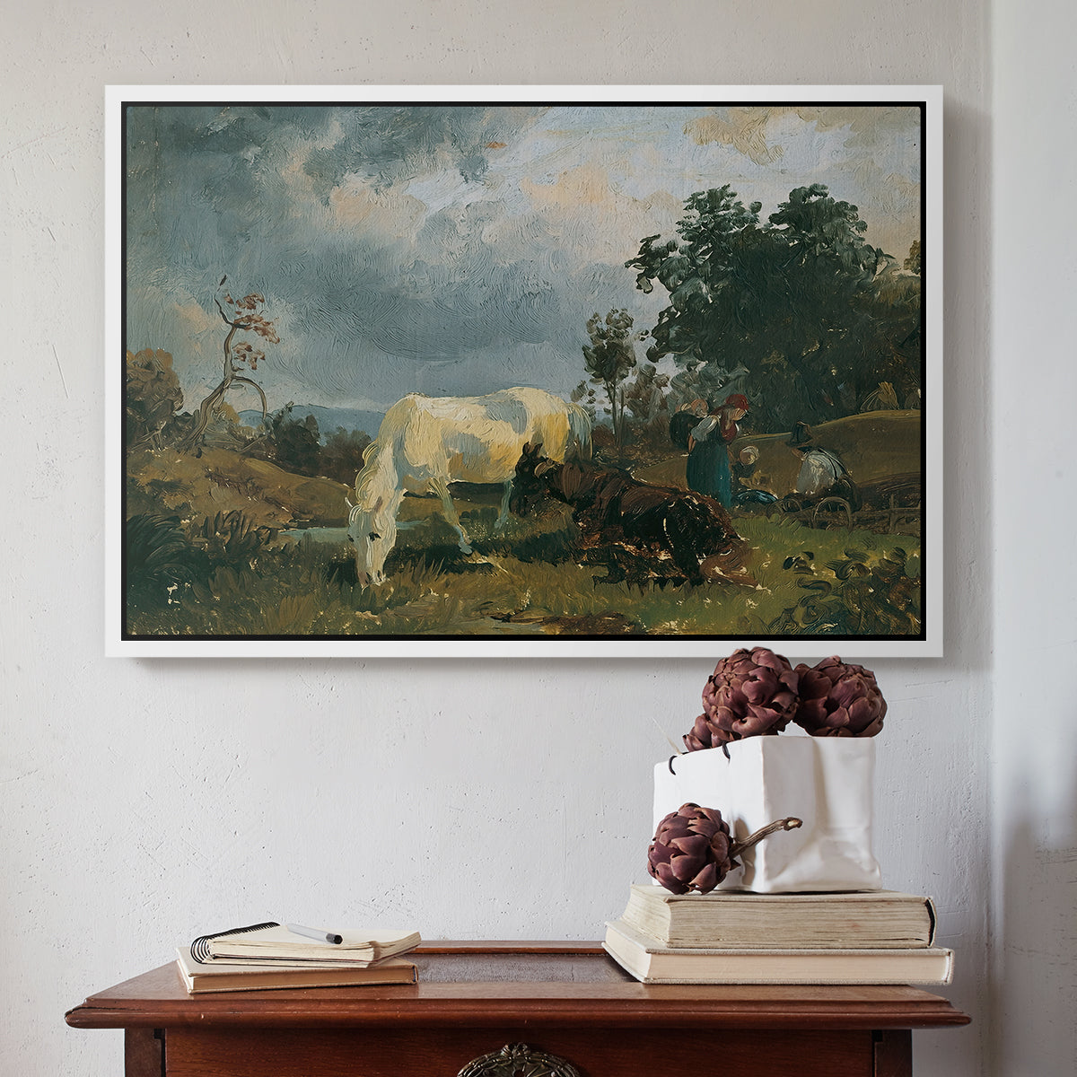 A Mold on the Heath, c. 1830 - Floater Framed Canvas Print