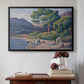 Bathers in Saint-Tropez, c. 1909 - Floater Framed Canvas Print