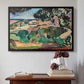 Landscape at Collioure, 1907 - Floater Framed Canvas Print