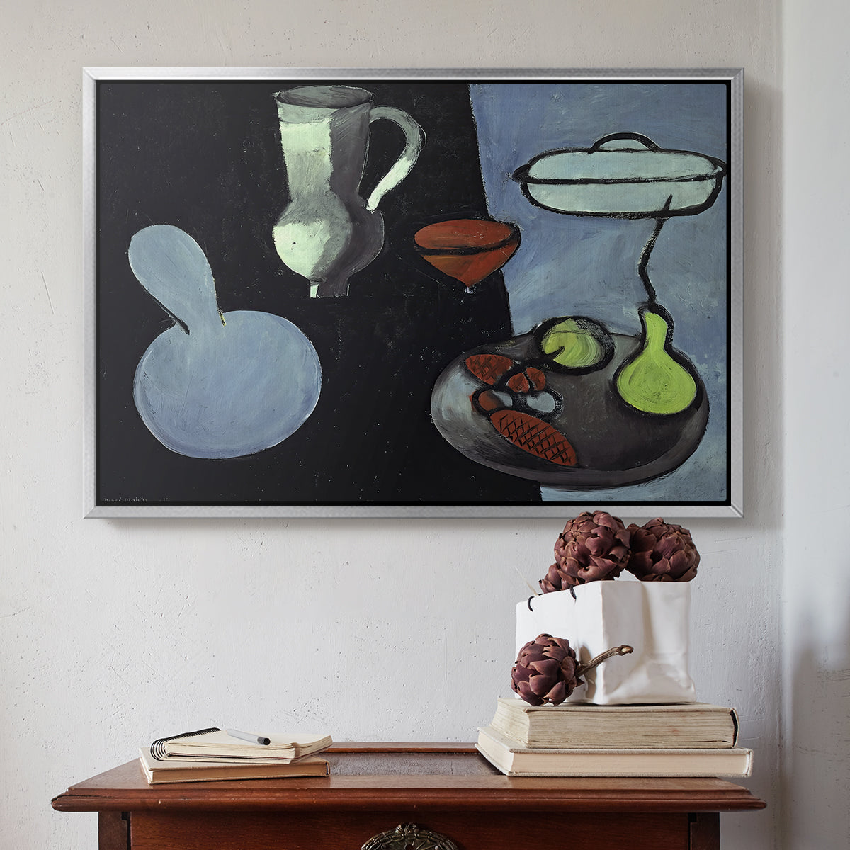 The Gourds (Les coloquintes), 1916 - Floater Framed Canvas Print