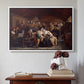 Funeral Feast, 1854 - Floater Framed Canvas Print