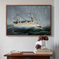 A Ship in the Storm, c. 1899 - Floater Framed Canvas Print