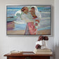 After Bathing, 1915 - Floater Framed Canvas Print