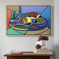 A Dog Named Picasso - Floater Framed Canvas Print