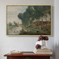 Landscape at Arleux-du-Nord, c. 1871-1874 - Floater Framed Canvas Print