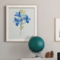 Blue Blossom Botanical III - Premium Canvas Framed in Barnwood - Ready to Hang