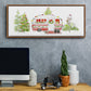 Holiday Camper II - Floater Framed Canvas Print