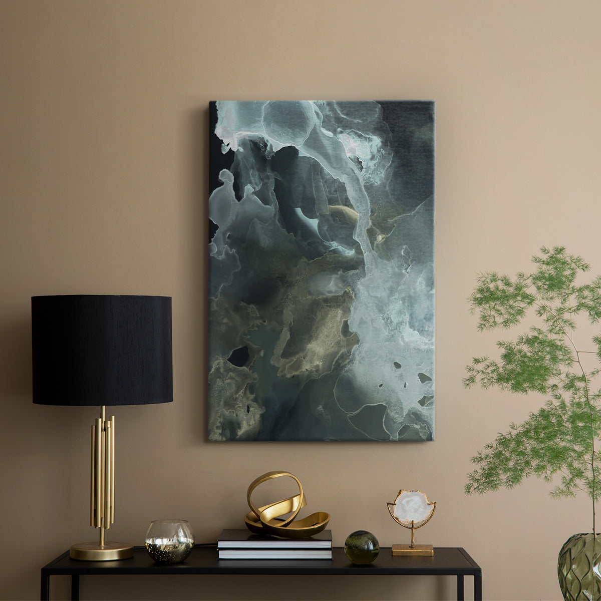 Gilded Spector II - Canvas Art Print