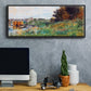 The Banks of the Seine at the Argenteuil Bridge, 1874 - Floater Framed Canvas Print