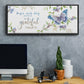 Begin Each Day - Floater Framed Canvas Print