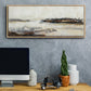 Joyful Horizon II - Floater Framed Canvas Print