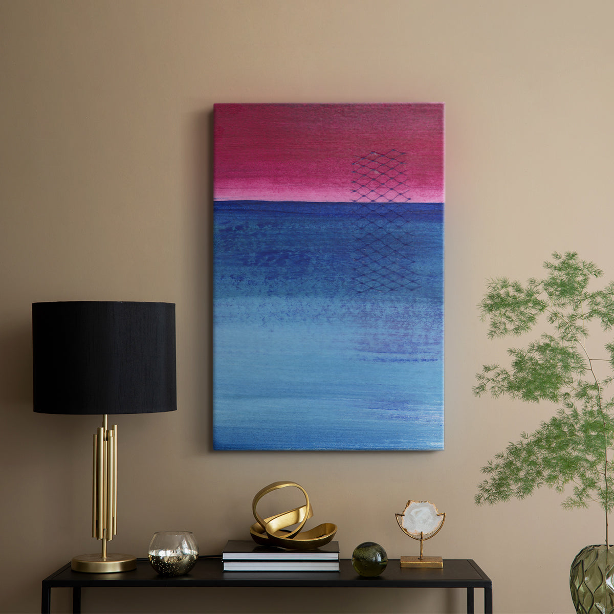 Gently Oppose I - Canvas Art Print