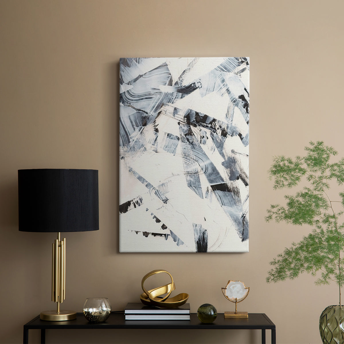Fractured Ice I - Canvas Art Print