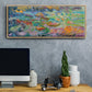 Morning Prayer - Floater Framed Canvas Print