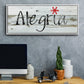 Alegria - Floater Framed Canvas Print