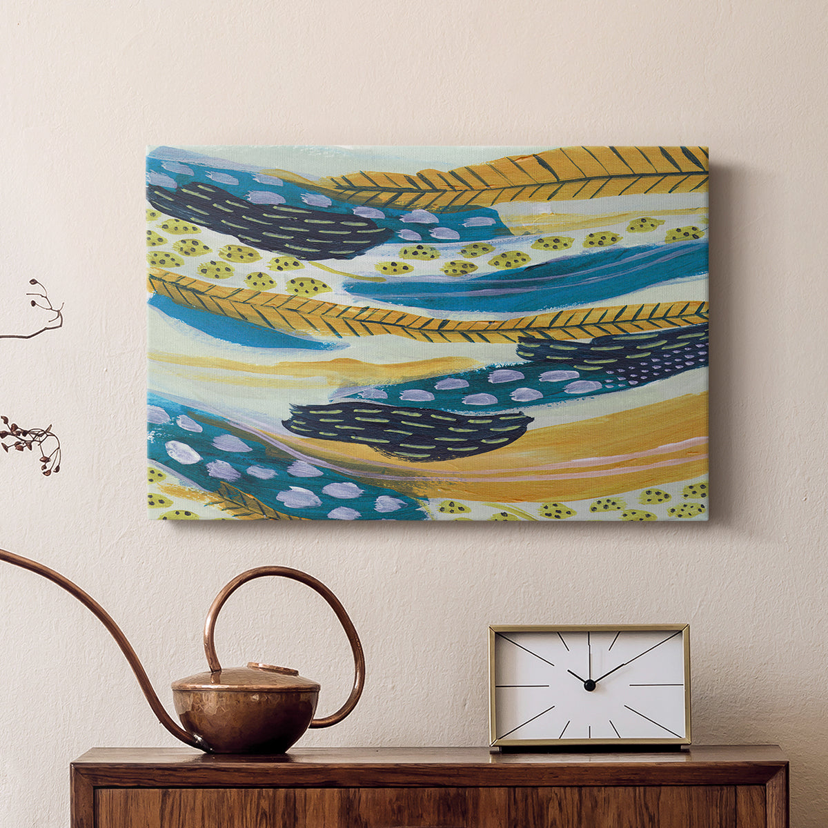 Feathery III - Canvas Art Print