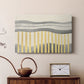 Grey and Yellow Abstract LVIII - Canvas Art Print