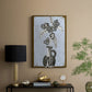 Graphic Flowers in Vase I - Canvas Art Print