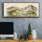 Plum Ridge II - Floater Framed Canvas Print