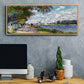 The Seine at Argenteuil, 1875 - Floater Framed Canvas Print