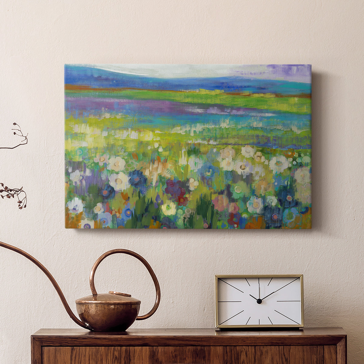 Flowerfields - Canvas Art Print