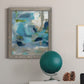 Circle the Beachfront - Barnwood Framed Canvas Print