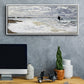 The Sea at Le Havre, 1868 - Floater Framed Canvas Print