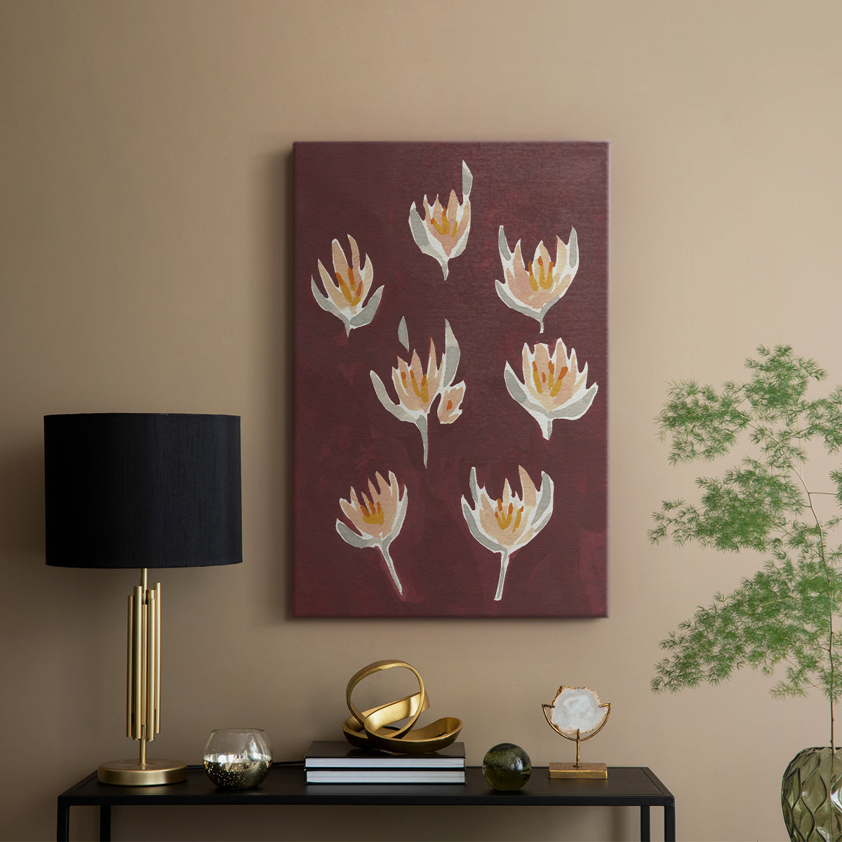 Pink Potpourri I - Canvas Art Print