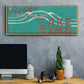 Cabin Life Collection H - Floater Framed Canvas Print