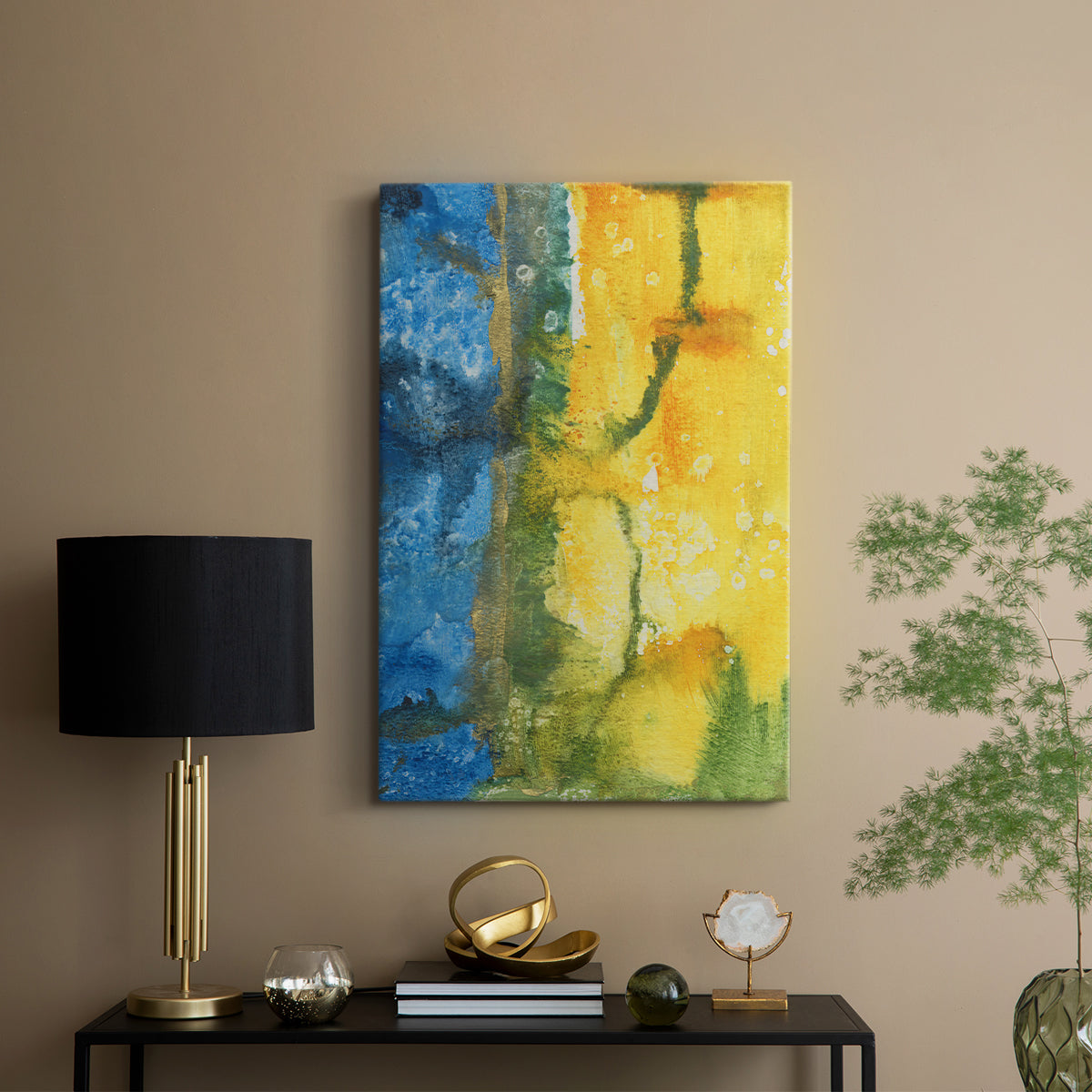 Aquatic Energy I - Canvas Art Print