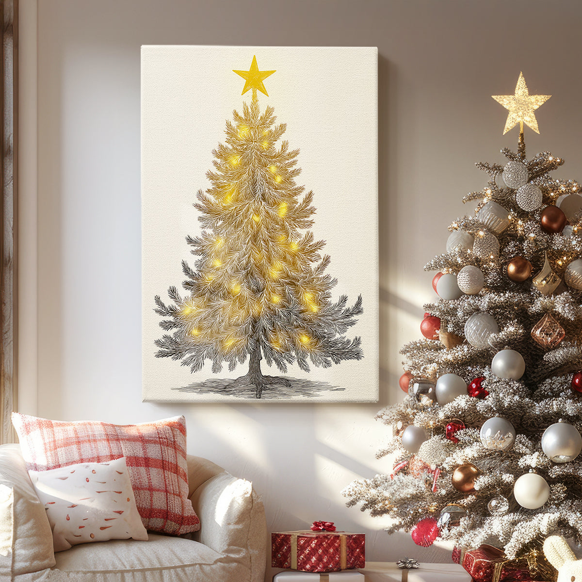 Gilded Chapel Chapel - Canvas Art Print