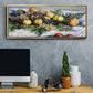 Still Life with Pears and Grapes, 1880 - Floater Framed Canvas Print