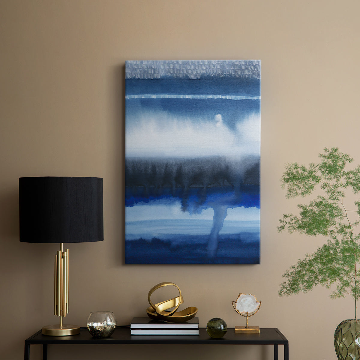 Deep Blue Shore I - Canvas Art Print