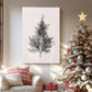 Frostlit Lantern Chapel - Canvas Art Print