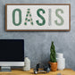 Oasis Cabana - Floater Framed Canvas Print