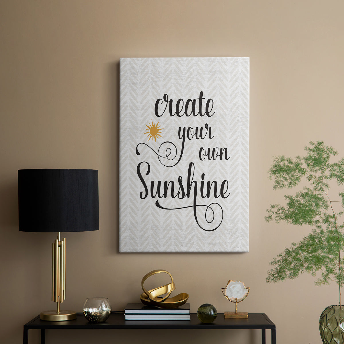 Create Your Own Sunshine - Canvas Art Print